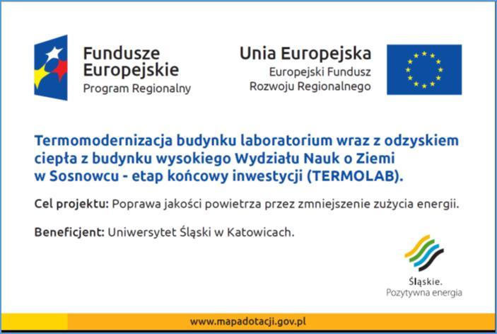 Wzory tablic informacyjnych/pamiątkowych Tablice muszą zawierać następujące informacje: nazwę beneficjenta, tytuł