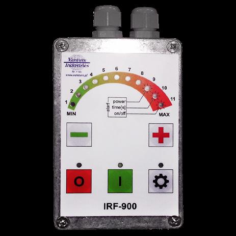 REB-, REB- REB, REB - jednofazowy ( V / Hz) bezstopniowy regulator tyrystorowy, dostępny w wersji natynkowej. Urządzenie ma niezależny wyłącznik O/OFF.