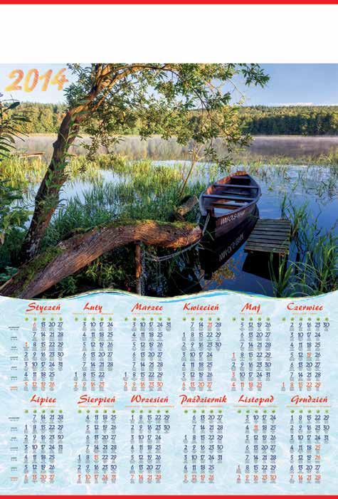 P4 Jezioro kalendarium z imieninami!