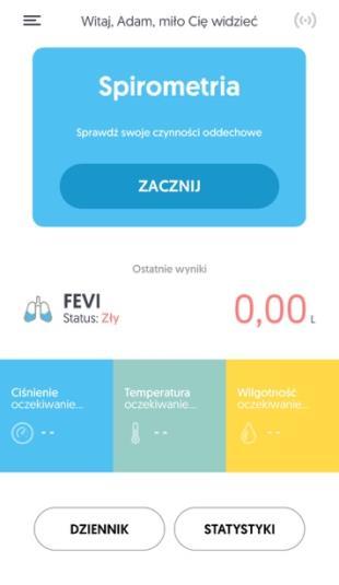 6. Przycisk prowadzący do Dziennika 7. Przycisk prowadzący do Statystyk 4.6.