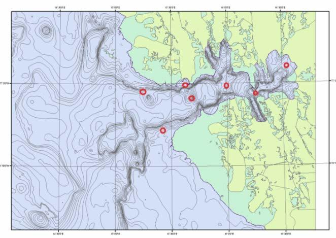 Rozliczenie zadań wykonanych w czasie rejsu badawczego S/Y Oceania AREX16 w ramach grantu OPUS Wpływ Prądu Zachodniospitsbergeńskiego na rozmieszczenie metali ciężkich w dwóch fiordach Zachodniego