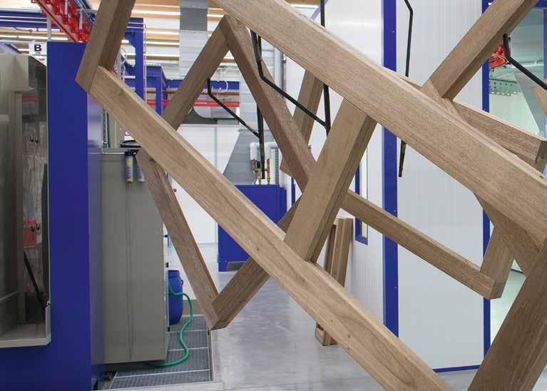 Powłoki lakiernicze z efektem naturalnego drewna Głęboko matowe systemy powłok do okien i drzwi oraz profili aluminiowo-drewnianych Coraz bardziej upowszechnia się moda (a z nią i oczekiwanie), by