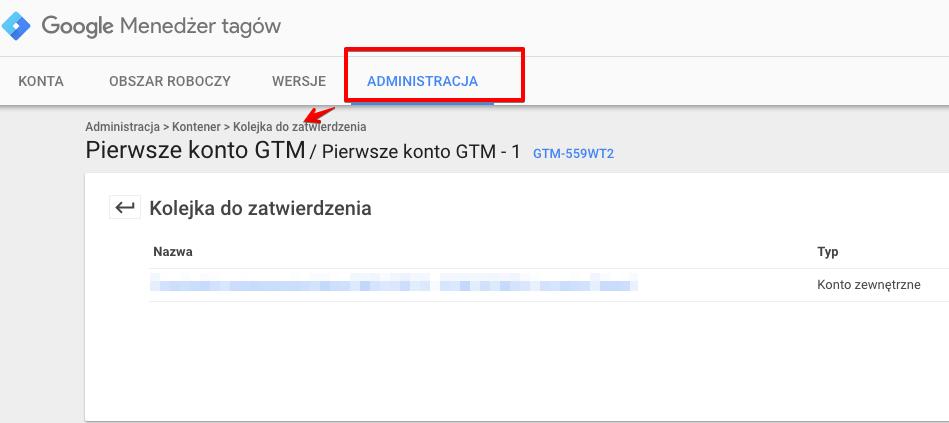 Przemysław Modrzewski - MarketingLAB.pl Wpisujemy identyfikator kontenera i zapisujemy zmiany.