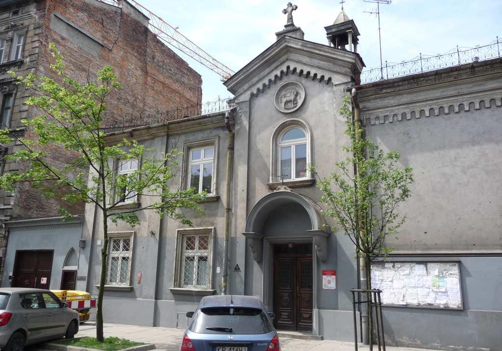 62 Fot. nr 116. Fasada kościoła Zmartwychwstańców z ulicy Łobzowskiej 10.