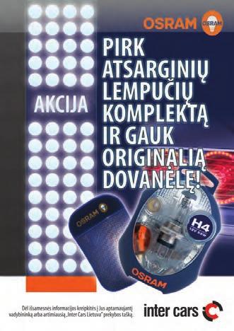 baigėsi Osram akcija, kurios metu akcijos dalyviai, įsigiję gamintojo Osram produkcijos už nustatytą sumą, gaudavo jiems priklausantį prizą, o nuo birželio 1 dienos prasidėjo nauja Osram produkcijos