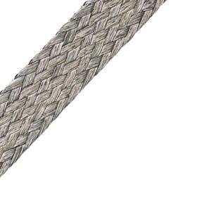 Połączenie plecione płaskie laminowane / Flat braids laminated tubes Cu ETP UNI 5649-71 Miedź cynowana / Tinned copper Section Średnica drutu / Ø of wire 0,05 Średnica drutu / Ø of wire 0,07 Średnica