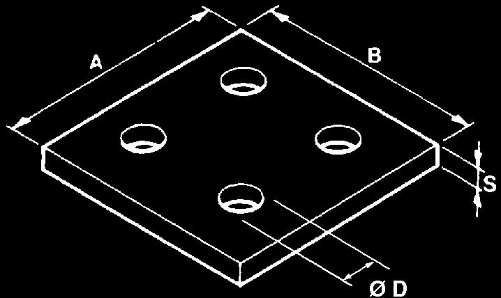 ) A B C D E F JS 16 15,5 x 0,8 x 10 16,0 25 50 25 JS 20 20 x 1 x 10 20,5 25 50 25 JS 24 24 x 1 x 10