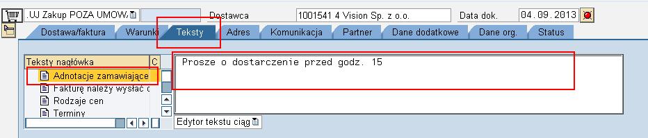 16. W razie potrzeby uzupełnij pole