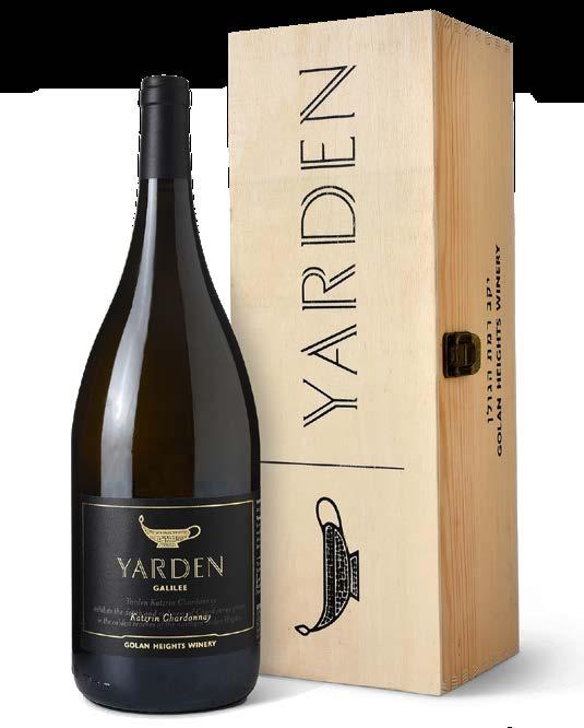 Yarden Chardonnay Magnum 1,5 l kod IZY72 Bardzo aromatyczne, pachnące cytrusami, kwiatami i