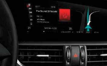WYBRANE ELEMENTY WYPOSAŻENIA Wyposażenie standardowe/cennik opcji dodatkowo płatnych AUDIO BUSINESS 1) GIULIA SUPER Radio Alfa Connect 6,5" 6,5" wyświetlacz FM/AM-radio bluetooth, Audio Streaming