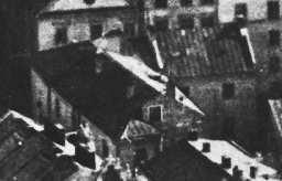 1930s, Złota street, Fragment panoramy