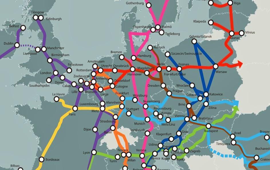 Connecting Europe Facility (CEF) w sektorze transportu w Polsce Przez Polskę przebiegają dwa