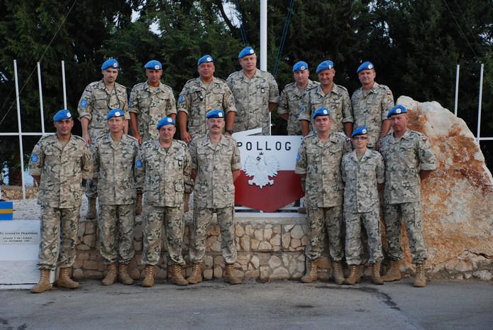 Żołnierze z POLLOG (2009 r) Kolejnym etapem w funkcjonowania PKW UNIFIL był 1 czerwca 1996 roku.