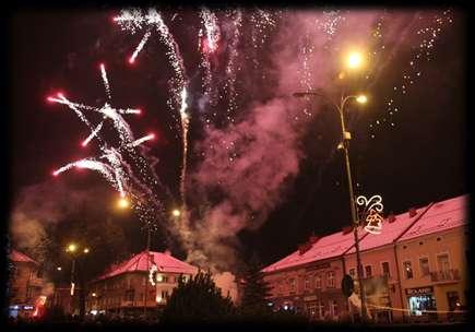 Spotkania i wydarzenia 31 grudnia Sylwester na jasielskim Rynku.