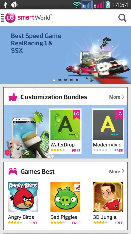 If you have not signed up yet, tap Register to receive your LG SmartWorld membership. 3 Download the content you want. NOTE: What if there is no icon?