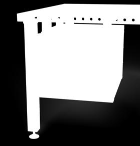 Niezależnie od wielkości stołu lub ożebrowania, ST Box może być przymocowany do każdego
