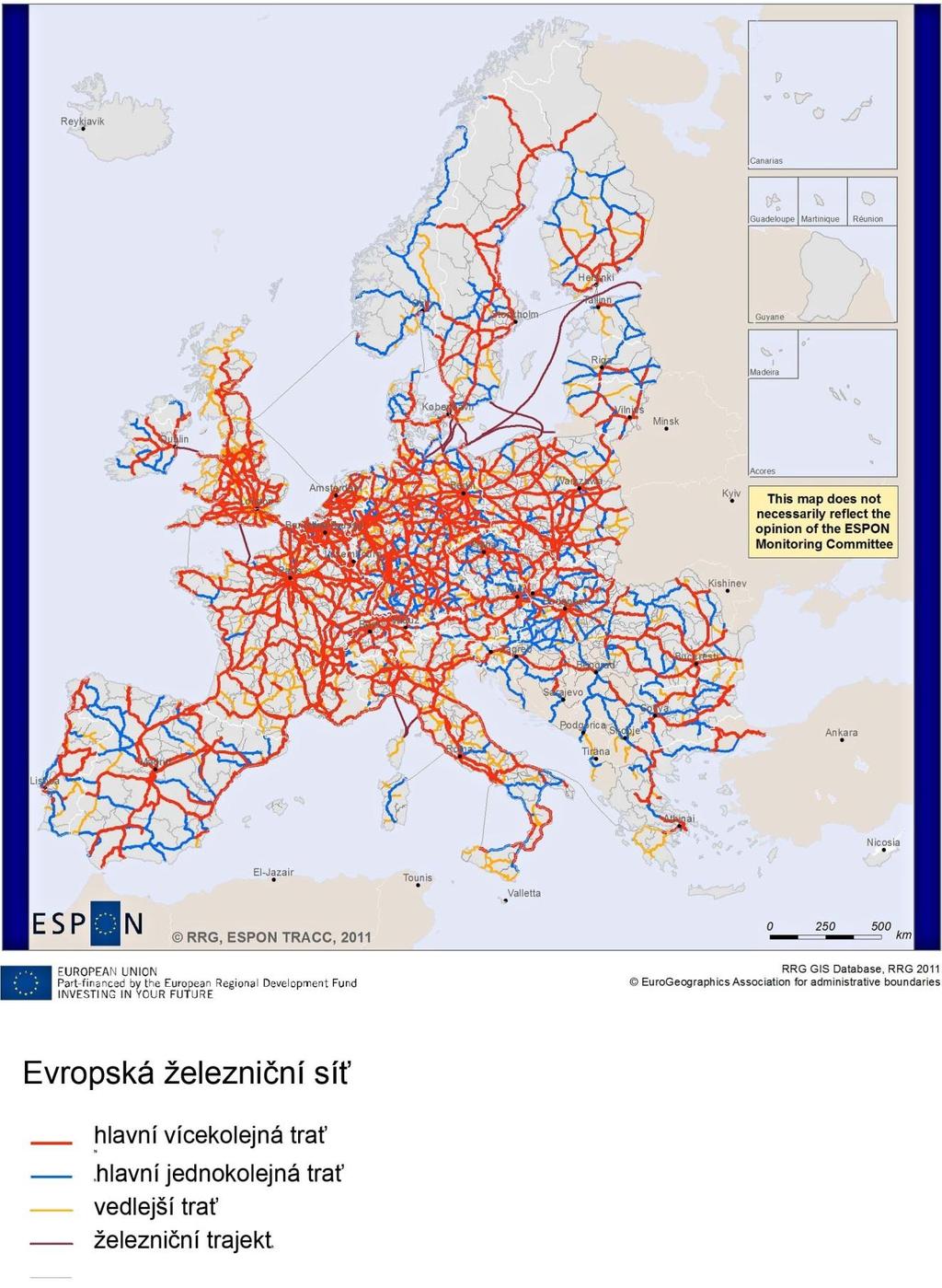 Príloha 3 Stav európskej dopravnej siete