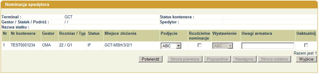 wyszukiwania wciskamy przycisk Szukaj. Po wciśnięciu przycisku Szukaj zostaniemy przekierowani do strony wyników, wg zadanych kryteriów.