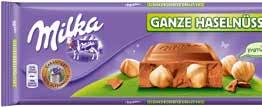 8 19 +VAT 10,07 2 79 +VAT 3,43 Czekolada: Milka toffee wholenuts, z całymi orzechami 300g