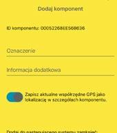 Wprowadzić dla komponentu zamykającego jednoznaczną nazwę i ewentualnie informacje dodatkowe, a następnie wybrać opcję Dodaj.