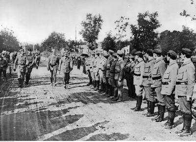 Ćwiczenia Związku Strzeleckiego w Zakopanem 1913 (ze zbiorów NAC, sygn. 22-100-4) Latem 1914 r.