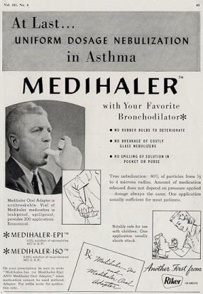 Inhalatory ciśnieniowe z dozownikiem (pmdi) Najbardziej popularne i najstarsze