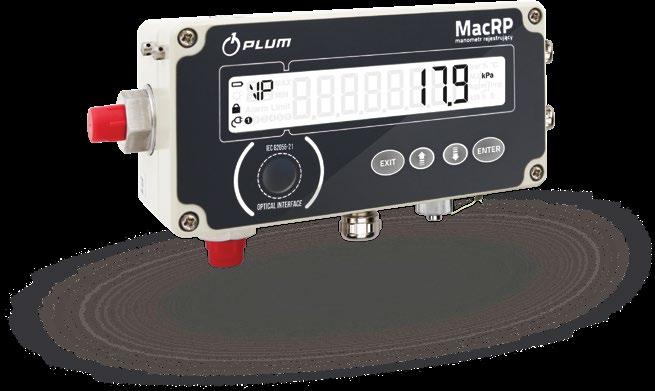 MacRP manometr rejestrujący MacRP Manometr rejestrujący MacRP to urządzenie dokonujące ciągłych pomiarów i rejestracji ciśnienia wody.