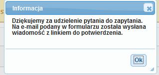 10) Należy wypełnić wszystkie pola. Jednocześnie Zamawiający sugeruje, aby treść wniosku o wyjaśnienie treści SIWZ załączyć, jako odrębny plik wykorzystując ikonę Dodaj plik.