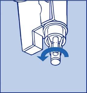 1A Usuwanie pęcherzyków powietrza przed każdym wstrzyknięciem Niewielka ilość powietrza może się zebrać w igle lub we wkładzie podczas użytkowania.