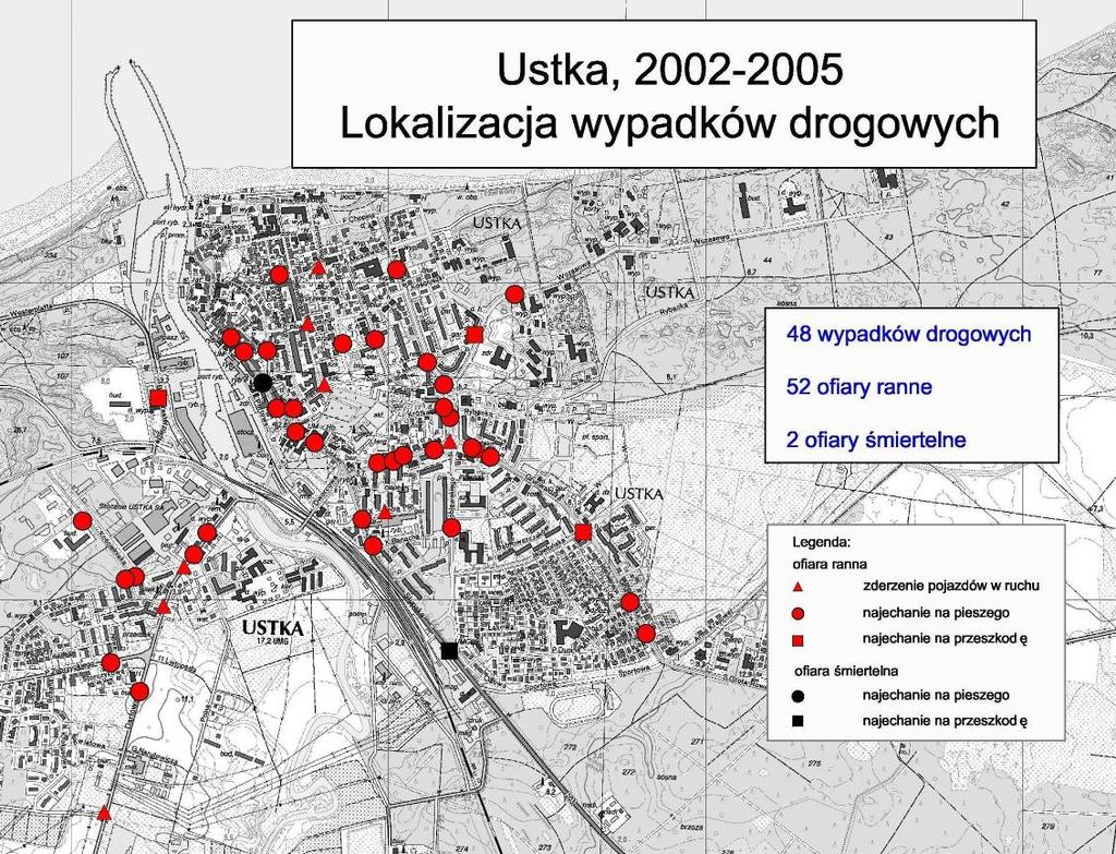 Ranking brd - liczba zdarzeń drogowych 35 30 25 Liczba 20 15 10 5 0 PLAC DĄBROWSKIEGO-WCZASOWA-GRUNWALDZKA- WRÓBLEWSKIEGO GRUNWALDZKA - DWORCOWA - SŁUPSKA - MARYNARKI POLSKIEJ CISOWA - WRÓBLEWSKIEGO