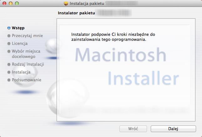 W przypadku drukowania z komputera Macintosh należy ustawić w urządzeniu emulację [KPDL] lub [KPDL(Auto)]. Patrz Podręcznik obsługi w języku angielskim.