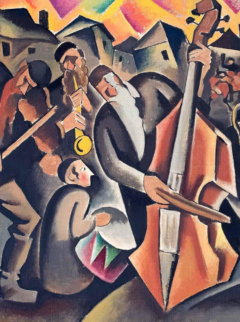 W działaniach artystycznych Henryka Berlewiego z lat 1918 1921 tkwiły silne dążenia do stworzenia nowego języka plastycznego kultury żydowskiej, będącego syntezą tradycyjnych, zakorzenionych w