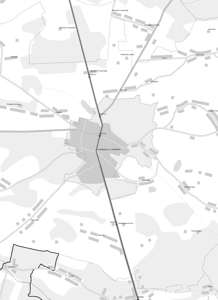 Zadania ujęte w PBDK w perspektywie finansowej 2014-2023 Budowa drogi ekspresowej S17 obwodnica Tomaszowa Lubelskiego zadanie w realizacji Długość odcinka: 9,58 km Planowane wydatki: 245,7 mln zł