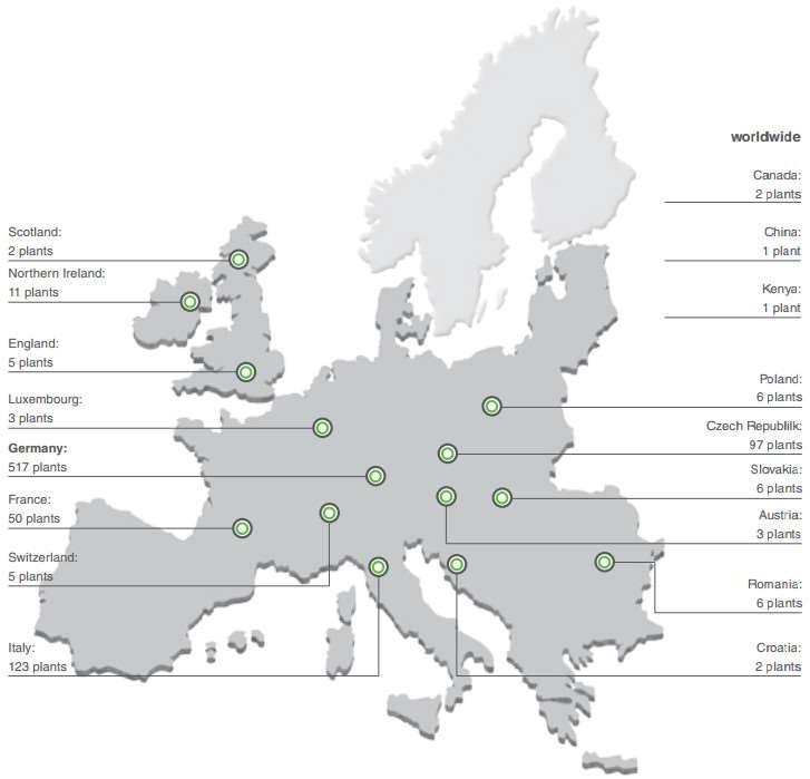 Ponad 800 zrealizowanych projektów w Europie