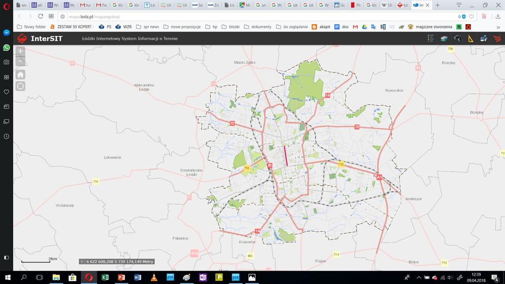 Miasto: Łódź Powierzchnia miasta: 293 km 2 Dzielnica: Śródmieście