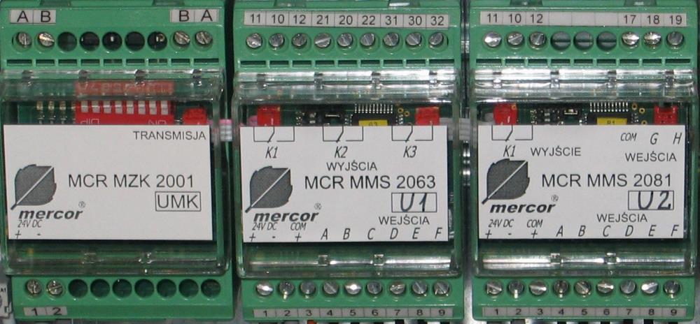 3.2. BLOK AUTOMATYKI I STEROWANIA Blok Automatyki i Sterowania opiera się o specjalizowany mikroprocesorowy moduł monitorowania i sterowania mcr MMS.