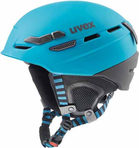 uvex p.8000 tour SU19A32499B19 cena: 649,99 PLN* Model certyfikowany jako kask narciarski, rowerowy oraz wspinaczkowy.