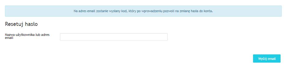 3. Logowanie do systemu 15 Rys. 18. Strona główna dla zalogowanego użytkownika 3.2.