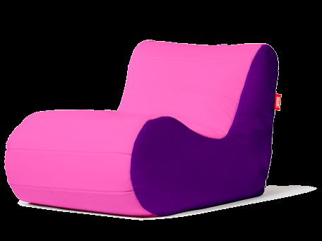 ekologiczna Kolor fotela: podstawa - filetowa siedzisko - różowe