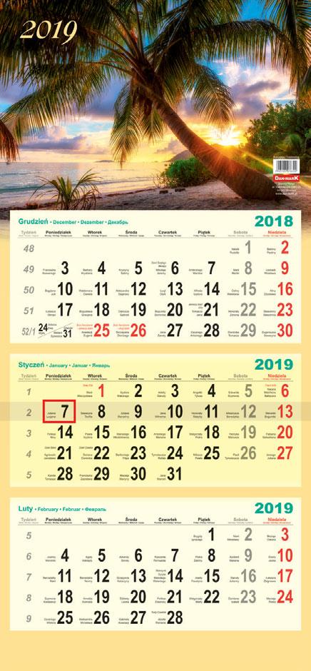Kalendarz Trójdzielny
