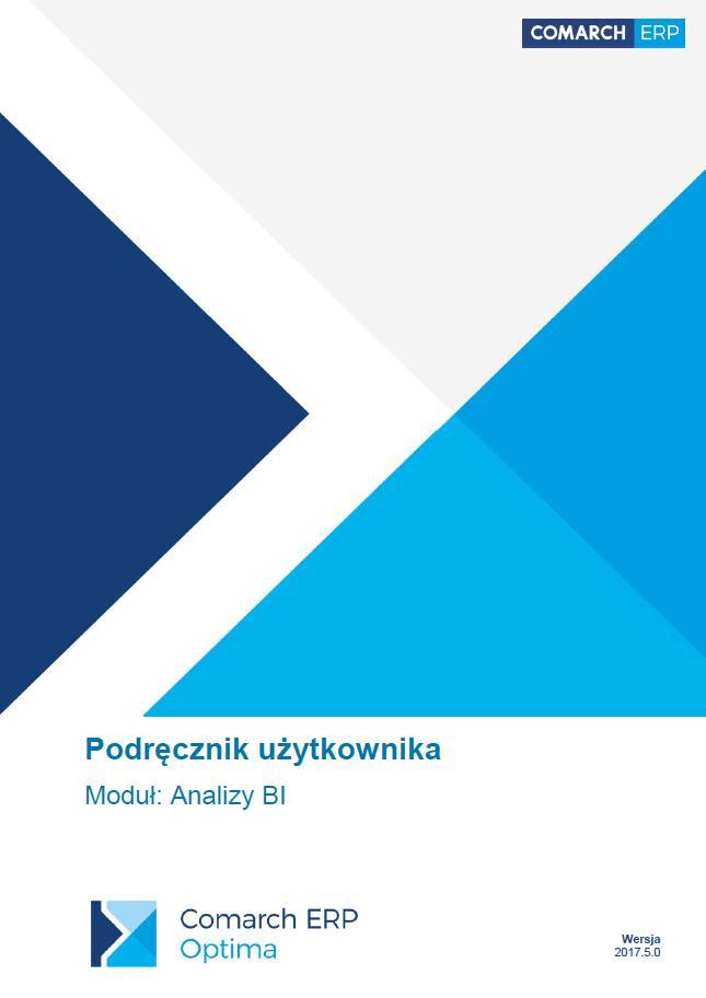 Podręcznik użytkownika Moduł: Analizy