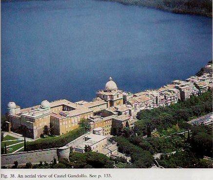 Historia Obserwatorium Watykańskiego W Pałacu Papieskim w Castel Gandolfo W Pałacu Papieskim, Castel