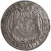 142 143 142 Jan II Kazimierz ort 1660 DL Gdańsk Bardzo dobrze zachowana moneta.
