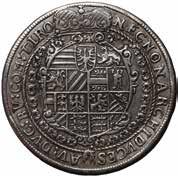 285 Austria Rudolf II 1/4 talara 1605 Hall