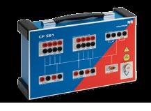 Pomiar współczynnika rozproszenia/mocy (PF/DF) W przypadku pomiaru współczynnika rozproszenia/mocy (PF/DF) w transformatorach mocy i przepustach konieczne jest połączenie urządzenia CPC 100 z