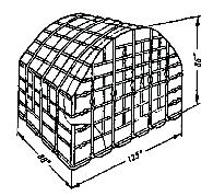 Rysunek 3 Jednostka ładunkowa o objętości około 1 m³