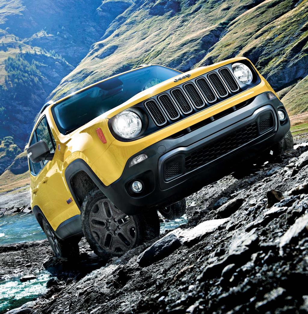 Renegade Trailhawk przenosi design i możliwości Jeepa na nowy poziom.