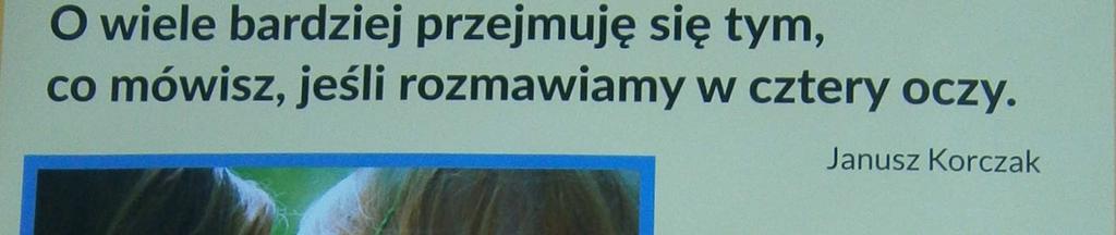 Mały człowiek tak samo jak dorosły zasługuje na szacunek, jednak dorośli dużo rzadziej mu go okazują.