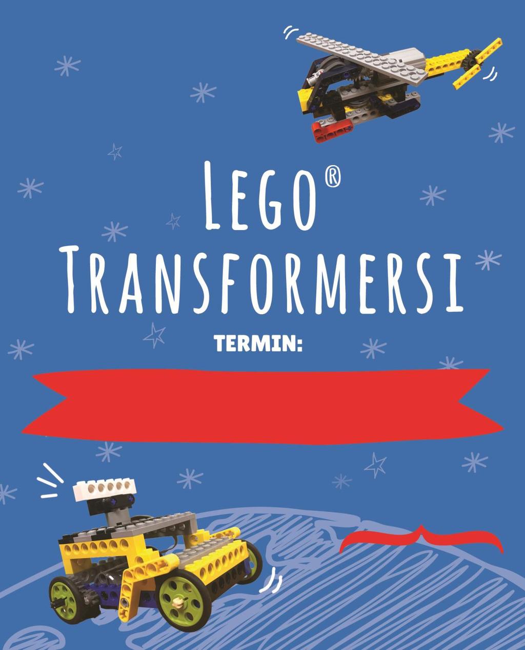 LEGO TRANSFORMERSI [nowość] 02 06 Lipca 2018 Przygotuj się na budowanie i odkryj, jak możesz z tych samych klocków zmienić zbudowany model w zupełnie w coś innego!