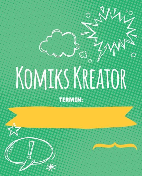 KOMIKS KREATOR Pewnie częśc dzieci czytało komiks z bohaterami Marvela, Kaczorem Donaldem, Garfieldem lub kultowe polskie serie: Kajko i Kokosz czy Tytus, Romek i Atomek.